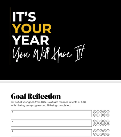 2025 Vision Board Planning Guides